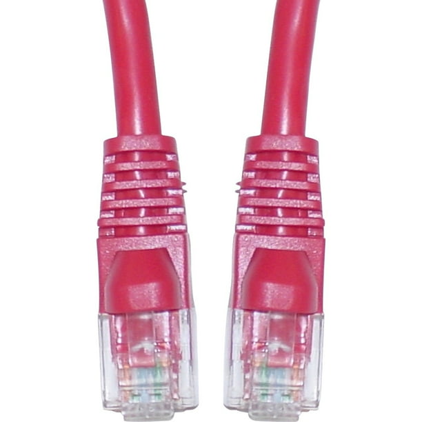Red 10ft Skyline Cat5e Ethernet Patch Cable Red 10ft Skyline Cat5e Ethernet Patch Cable